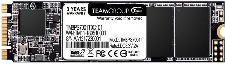 SSD Team Group MS30 / 256Gb / M.2 / TM8PS7256G0C101 /