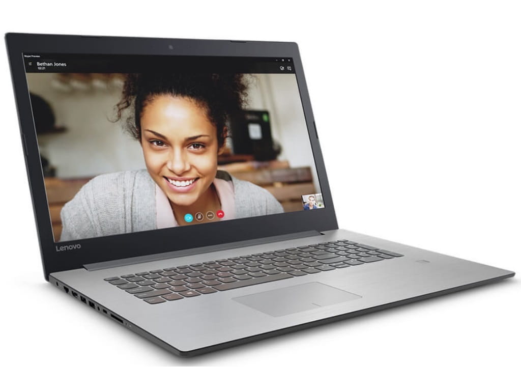Laptop Lenovo IdeaPad 320-17IKBR / 17.3" HD+ / Quad Core i7-8550U / 8GB DDR4 RAM / 1.0TB HDD / GeForce MX150 2Gb DDR5 / DOS / 81BJ0002RU /