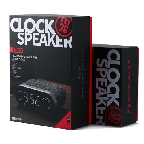 Speaker Remax RB-M26 / clock /