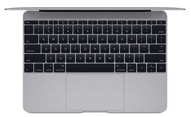 Laptop Apple MacBook 12 / Intel Core i7 / 8GB RAM / 512GB SSD / Intel HD Graphics 615 / A1534 / Z0TY00042 /