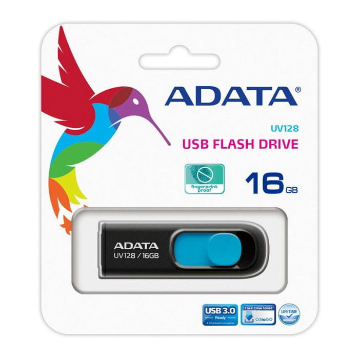 ADATA DashDrive UV128 / 16GB / Black