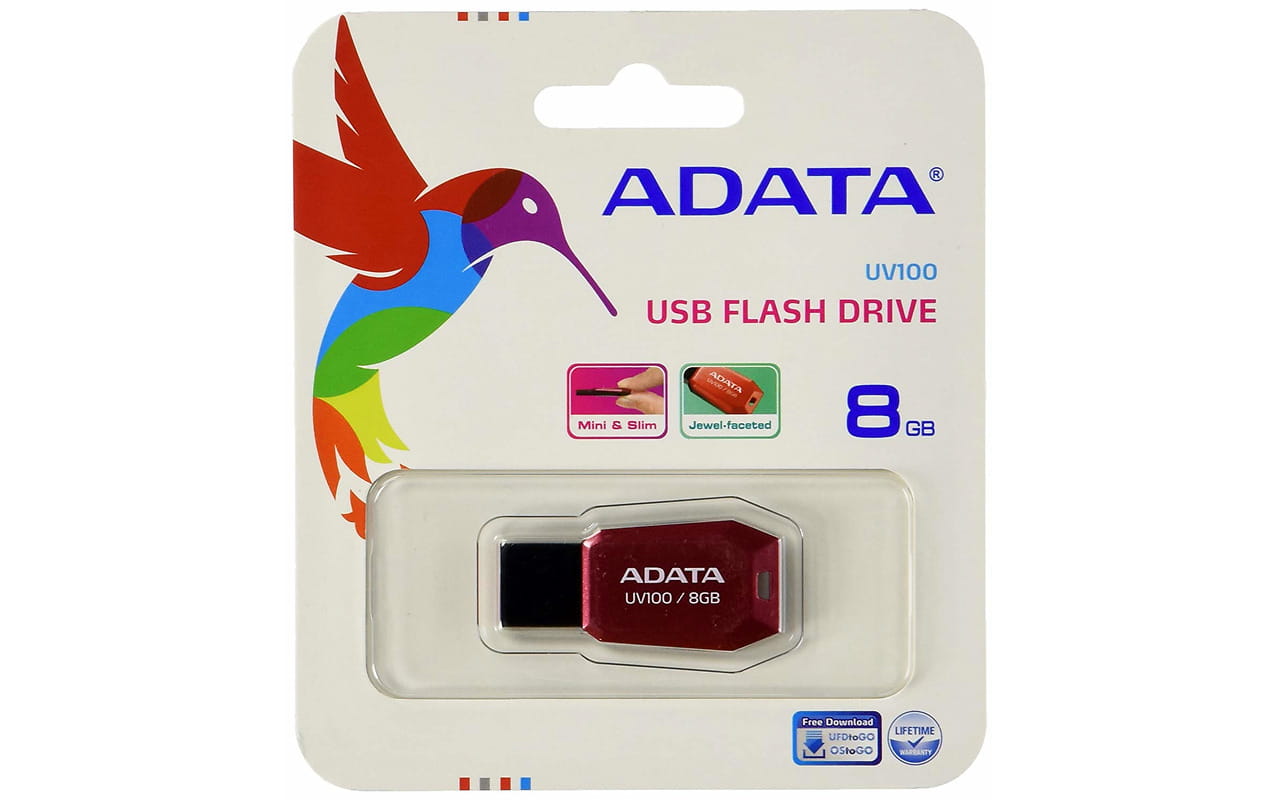 USB ADATA DashDrive UV100 / 8GB /