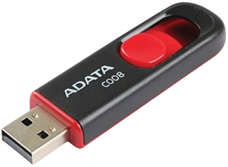 USB ADATA C008 / 8GB / Slider /