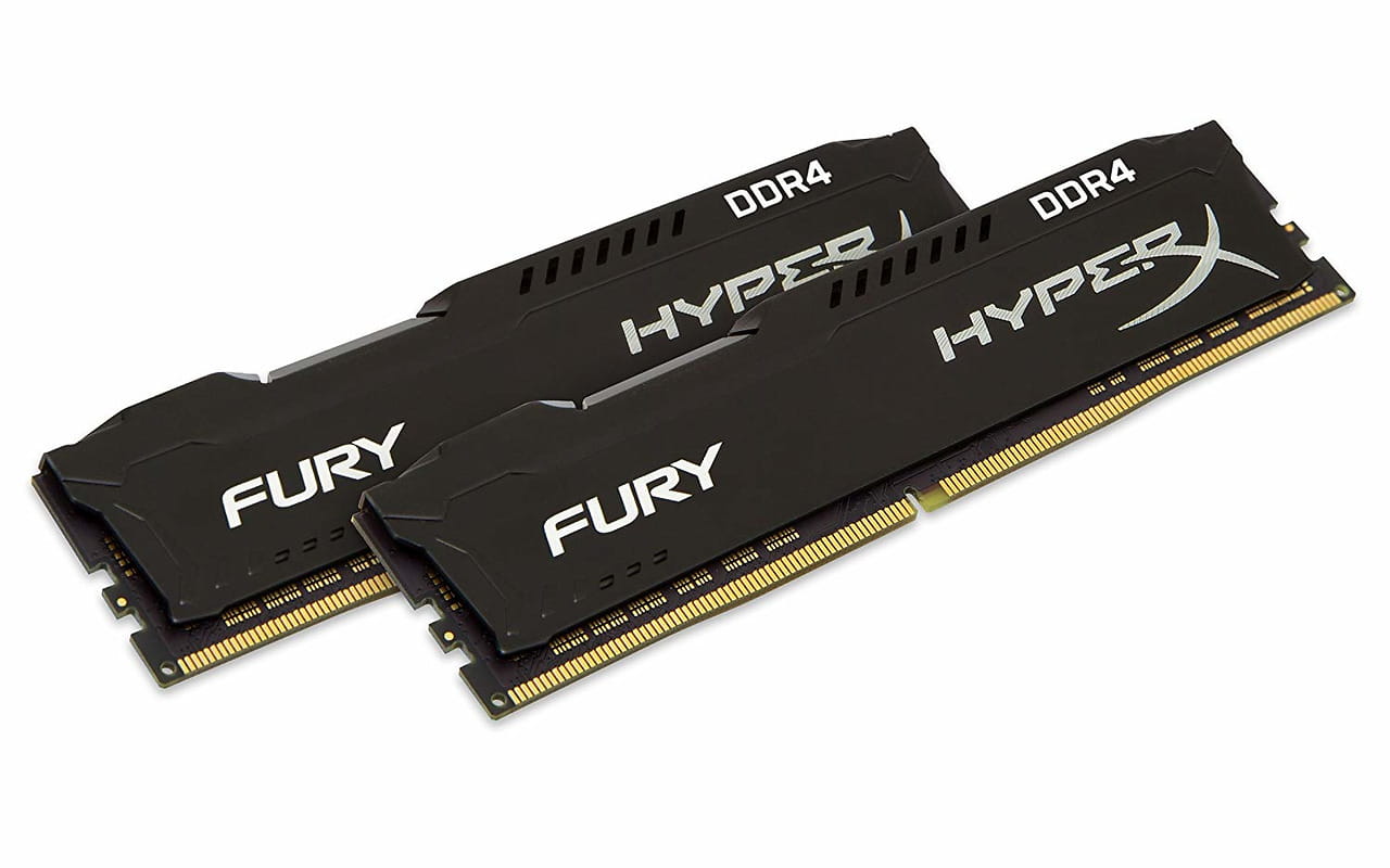 RAM KIT Kingston HyperX FURY HX434C19FBK2/32 / 2x16GB / DDR4-3466 / PC27700 / CL19 / 1.2V / heat spreader /