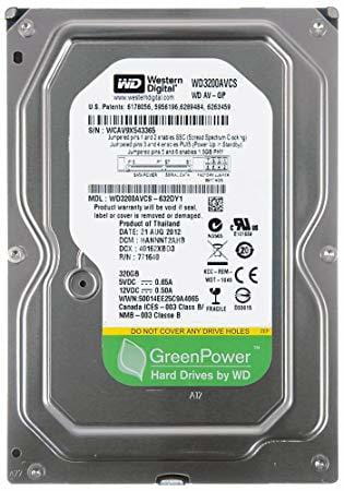 HDD Western Digital AV-GP WD3200AVCS / 320GB / IntelliPower / 16MB /