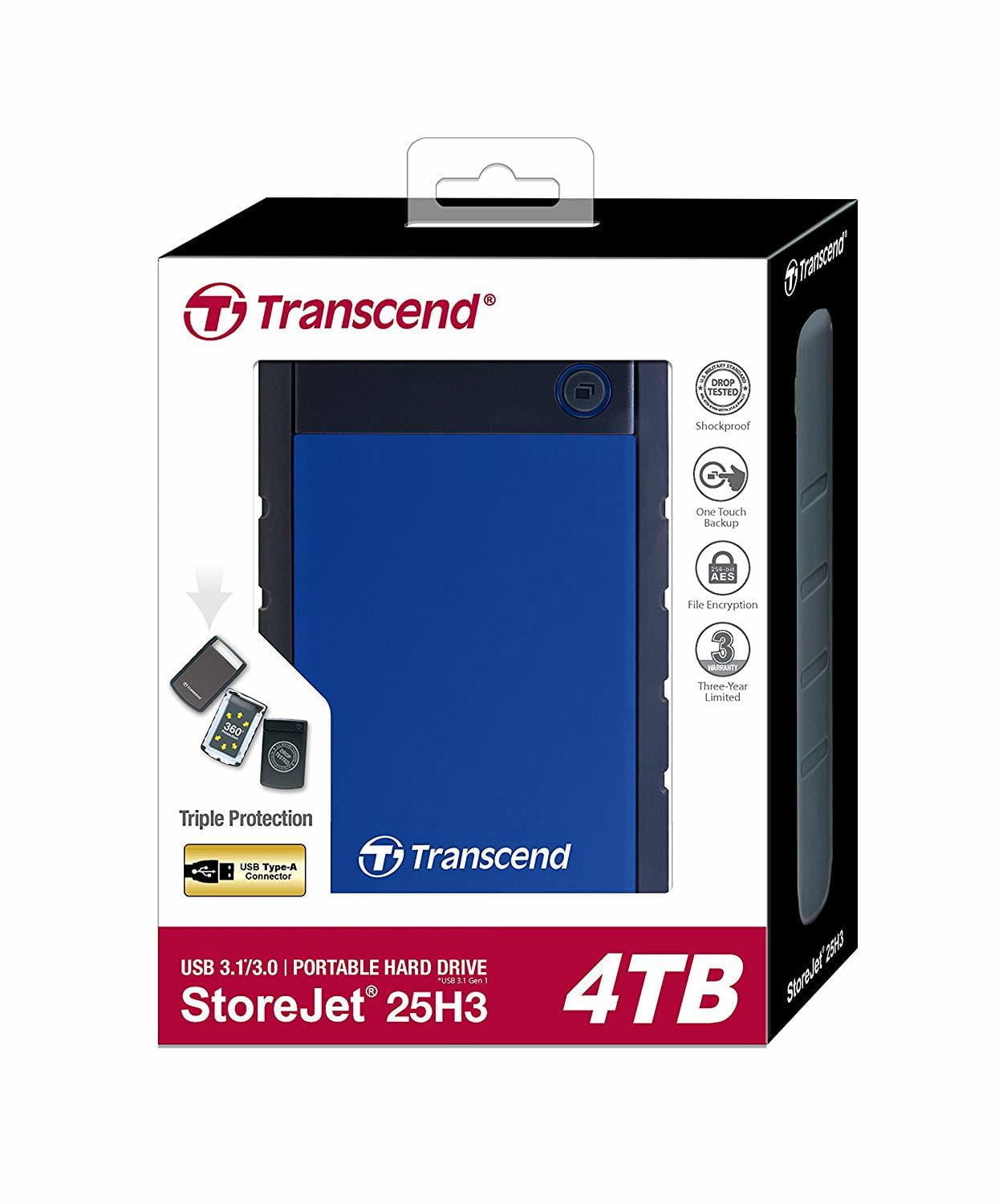 Transcend StoreJet 25H3P TS4TSJ25H3