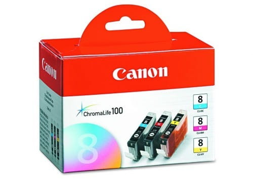 Ink Cartridge Canon CLI-8 / ChromaLife-Set III / Paper GP-501 / Color