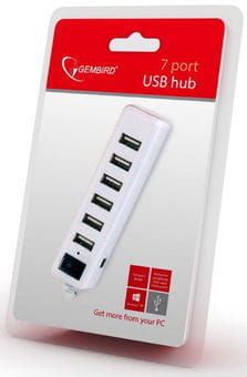 USB 2.0 Hub Gembird UHB-U2P7-11 / 7-port /