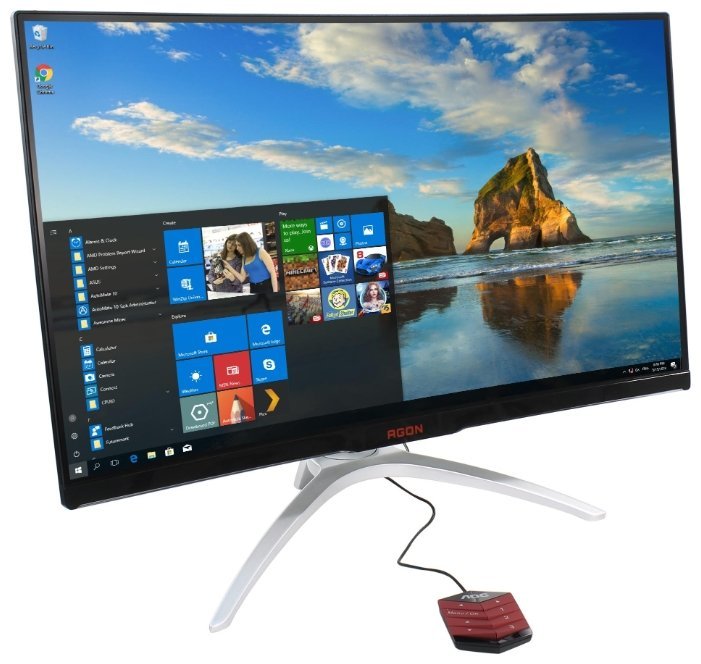 Monitor AOC AGON AG322QCX / 31.5" MVA LED 2560x1440 / 4ms / 50M:1 / 21:9 / 300cd / 146Hz / USB 3.0 / VESA /