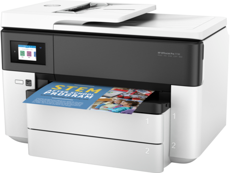 AiO HP OfficeJet Pro 7730 / Wide A3 / Print / Copy / Scan / Fax /