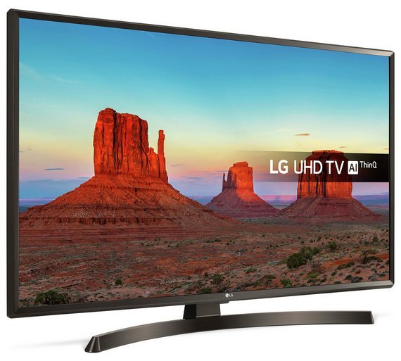 SMART TV LG 49UK6400PLF / 49" LED 4K Active HDR / PMI 1600Hz / WebOS 4.0 / Speakers 2x10W / VESA /