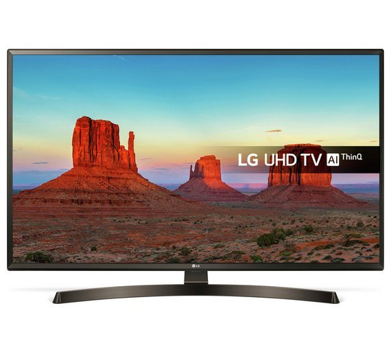 SMART TV LG 49UK6400PLF / 49" LED 4K Active HDR / PMI 1600Hz / WebOS 4.0 / Speakers 2x10W / VESA /