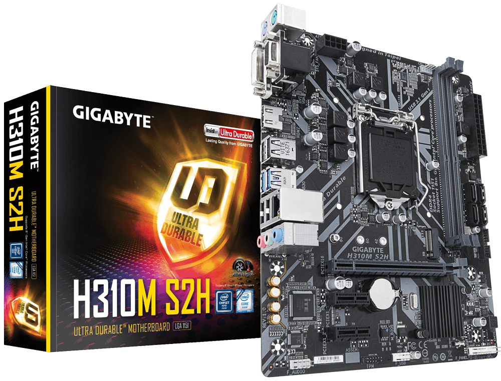 MB GIGABYTE H310M S2H / S1151 / Intel H310 / DDR4 / mATX /