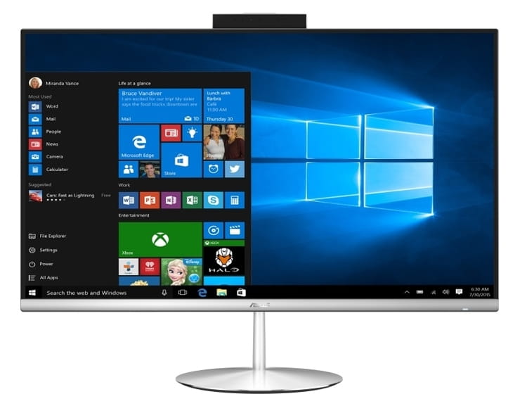 AIO ASUS Zen ZN242GDK / 23.8" IPS FullHD / i5-8300H / 16Gb DDR4 / 128GB SSD + 1.0TB HDD / NVIDIA GeForc GTX 1050 GDDR5 4GB / Windows 10 /