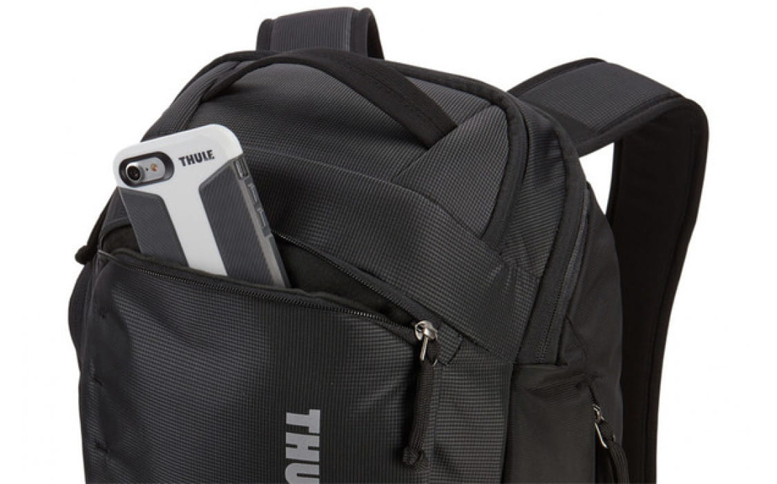 Backpack THULE EnRoute / 23L / Safe-zone / 840D nylon / 330D nylon mini ripstop / TEBP-316 / Black