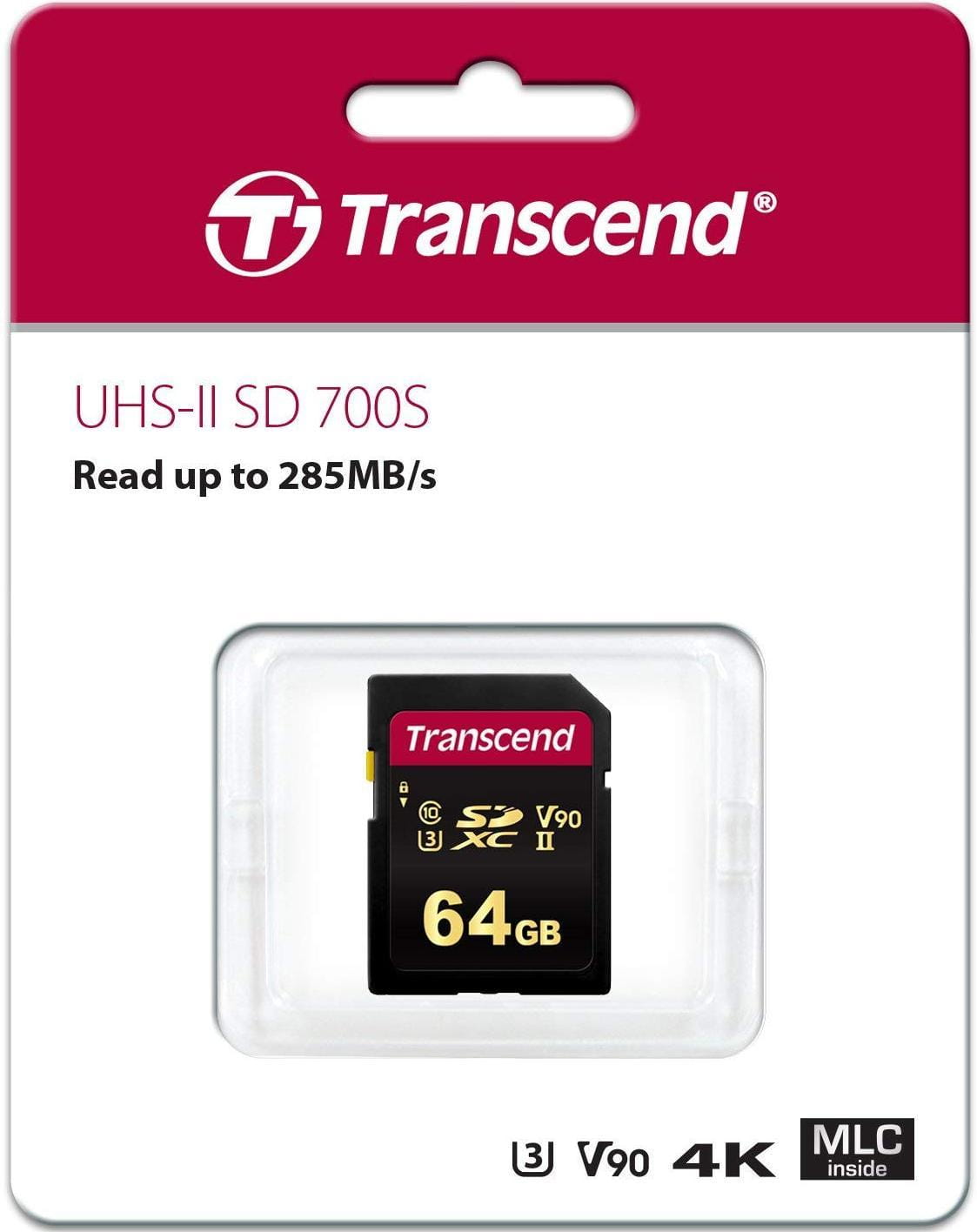 SDXC Transcend TS64GSDC700S / 64GB / Ultra High Speed /