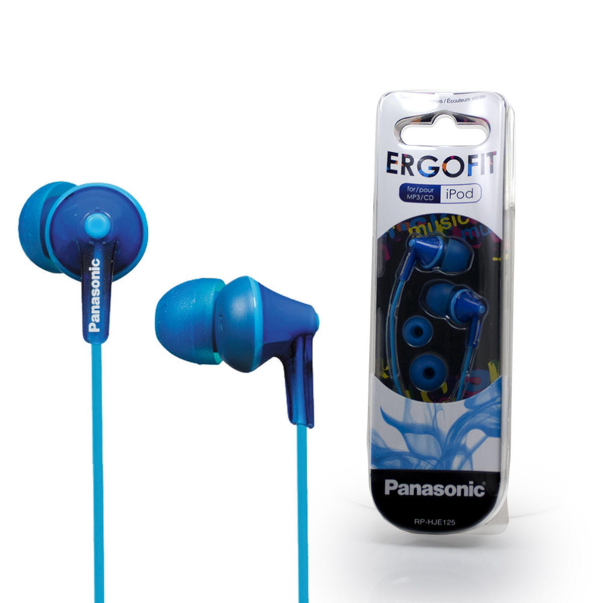 Earphones Panasonic RP-HJE125E / Blue