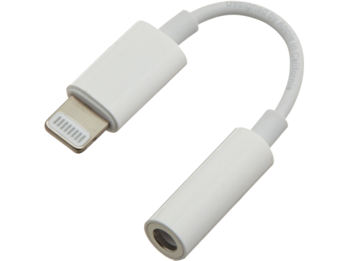 Apple Lightning to 3.5 Headphone Jack Adapter / ZKMMX62ZM/A / A1749 /