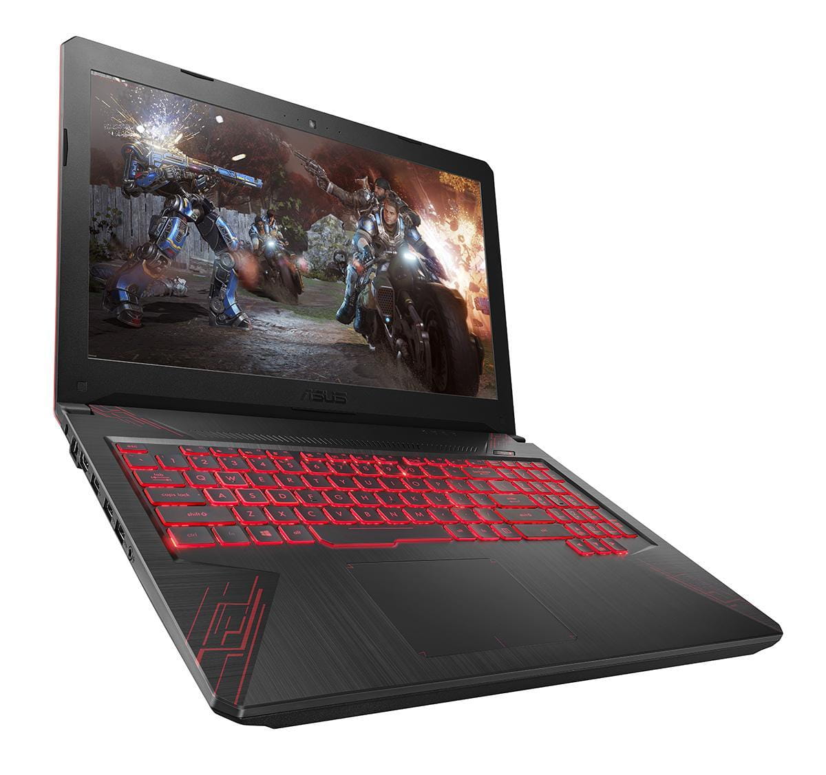 Laptop ASUS TUF Gaming FX504 / 15.6" FullHD / i5-8300H / 8GB DDR4 / 1.0 TB HDD / GeForce GTX1060 3GB GDDR5 / no OS /