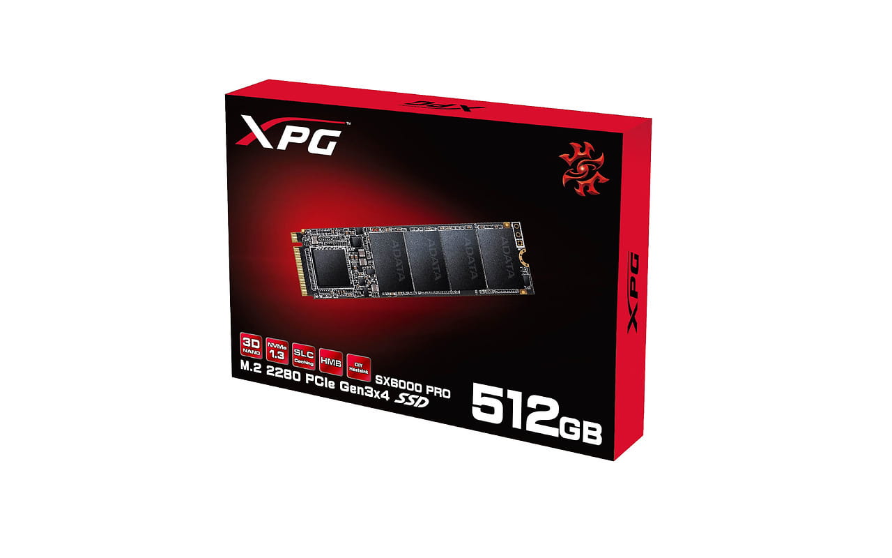 SSD ADATA XPG SX6000 Pro / .M.2 NVMe / 512GB / RTS / 3DTLC /