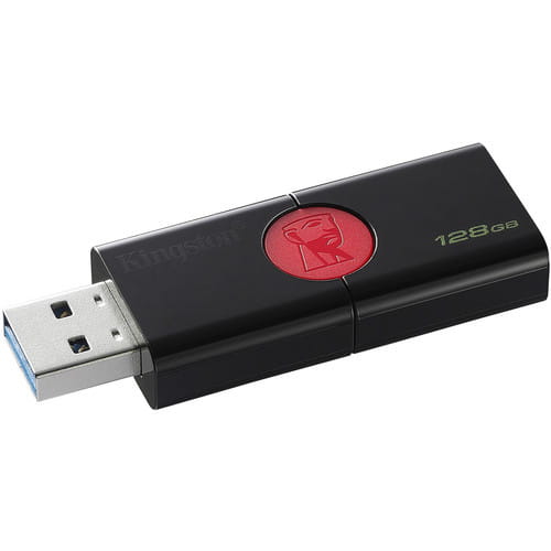 USB Kingston DataTraveler 106 / 128Gb / Retractable / DT106/128GB /