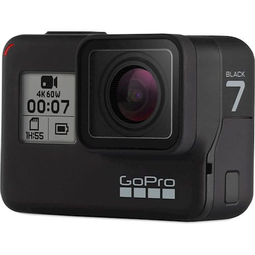 Action Camera GoPro HERO7 Black / 12MP/30FPS-4K60 / CHDHX-701-RW /