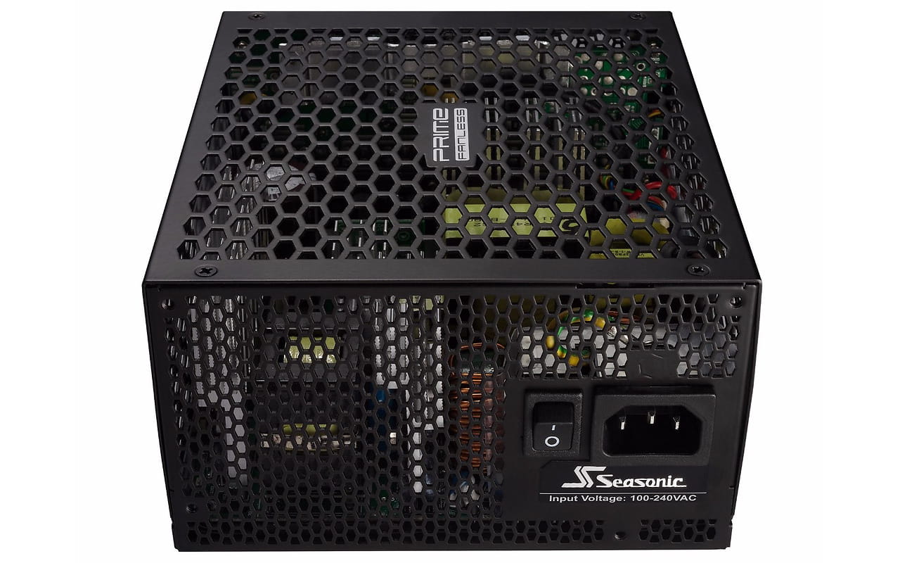 PSU ATX Seasonic Prime Titanium Fanless SSR-600TL / 600W / Active PFC F3 /