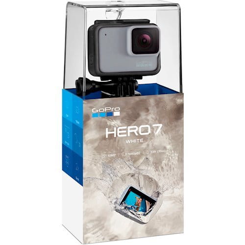 Action Camera GoPro HERO7 White / 10MP/15FPS-1080p60 / GP_CHDHB-601-RW /
