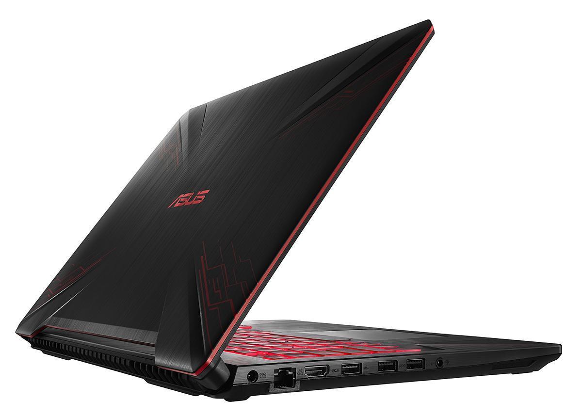 Laptop ASUS TUF Gaming FX504 / 15.6" FullHD / i5-8300H / 8GB DDR4 / 256GB SSD + 1.0 TB HDD / GeForce GTX1060 3GB GDDR5 / no OS /