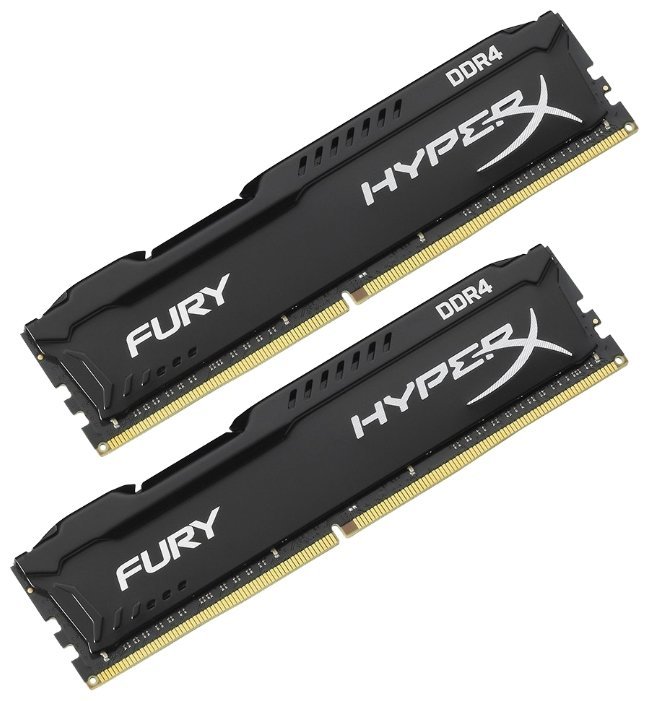 KIT RAM Kingston HyperX FURY HX426C16FBK2/32 / 2x16GB / DDR4-2666 / PC21300 / CL16 / 1.2V /