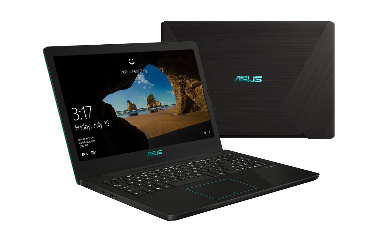 Laptop ASUS X570UD / 15.6" FullHD USLIM LED / i7-8550U / 8GB DDR4 / 1.0TB HDD / GeForce GTX1050 4GB GDDR5 / Endless OS / Black