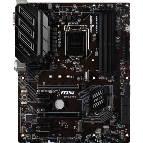 MB MSI Z390-A PRO / ATX / Socket 1151 / Intel Z390 / Dual 4xDDR4-4400 /