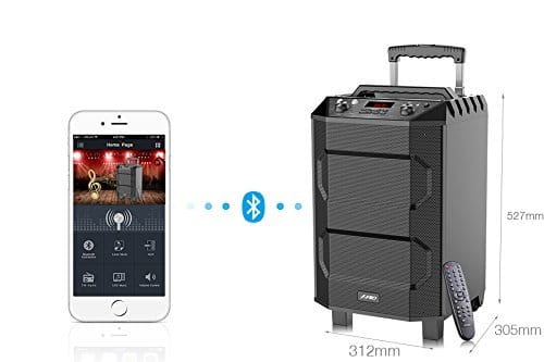 Speaker Fenda T5 / 33W / Bluetooth / Trolley /