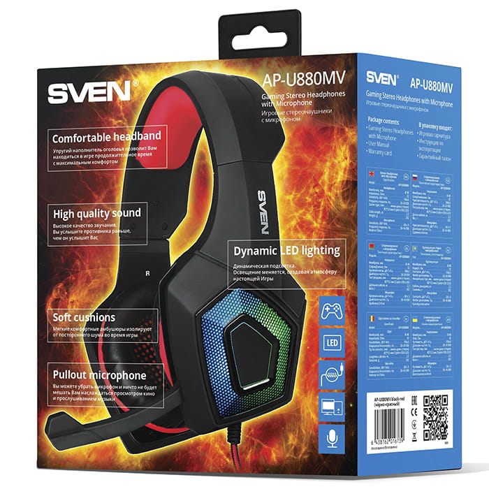 Headset Sven AP-U880MV / Black