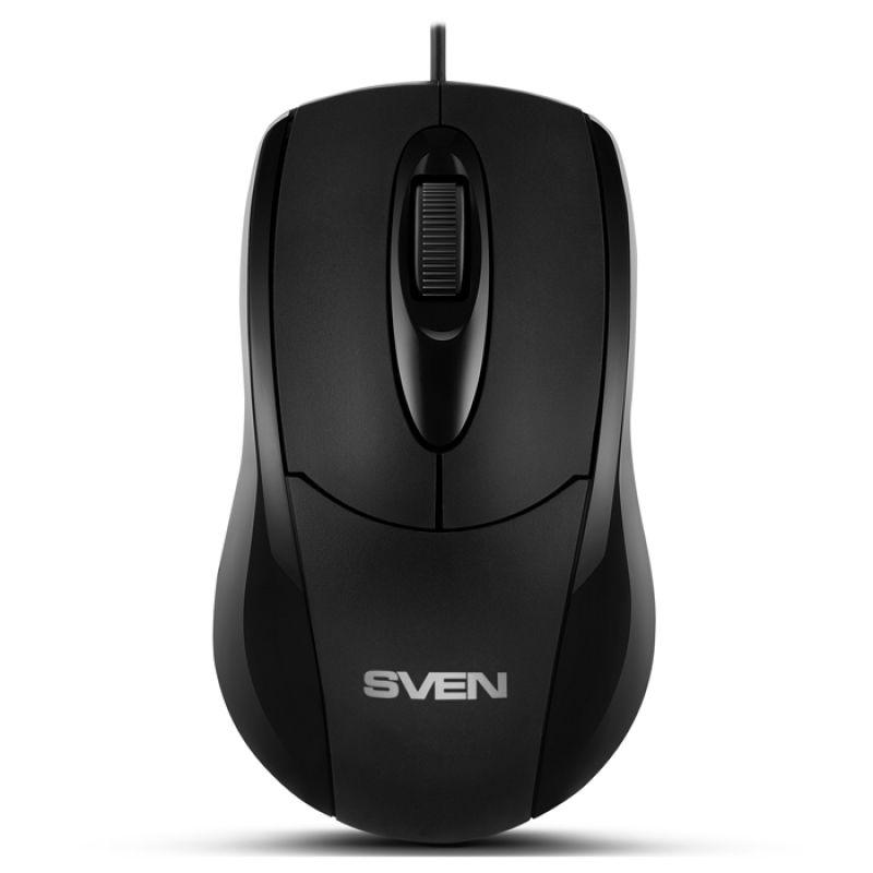 Mouse Sven RX-110 / Optical / Ambidextrous / PS/2 / Black