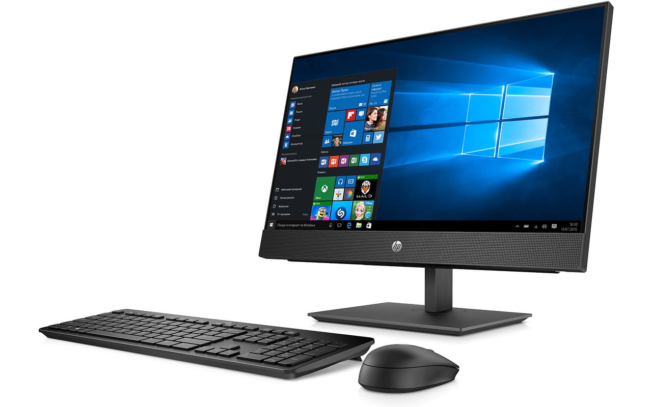 AIO HP ProOne 440 G4 / 23.8" IPS FullHD / i5-8500T / 8GB DDR4 RAM / 1.0TB HDD / Intel UHD 630 Graphics / Black /