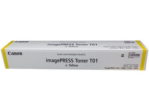 Toner Canon T01 / for Canon imagePRESS C8xx,C7xx,C6xx,C6x / Yellow