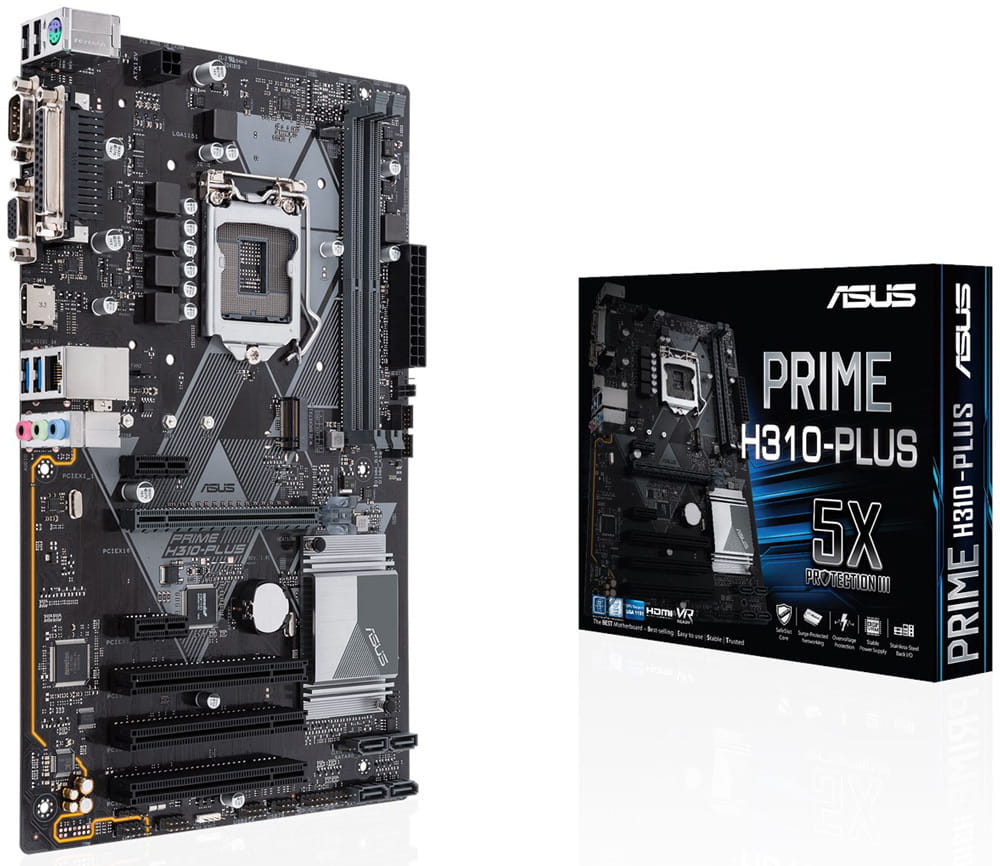 MB ASUS PRIME H310-PLUS / S1151 / Intel H310 / ATX /