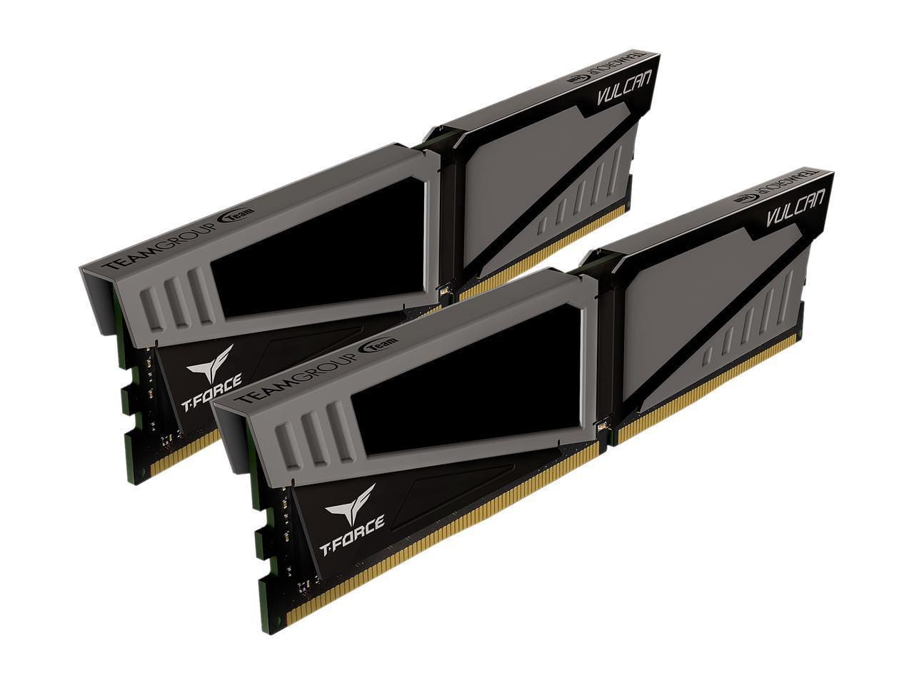 RAM KIT Team Group T-Force Vulcan K2 Grey / 2x8Gb / DDR4 / 2400MHz / CL14 / TLGD416G2400HC14DC01 /