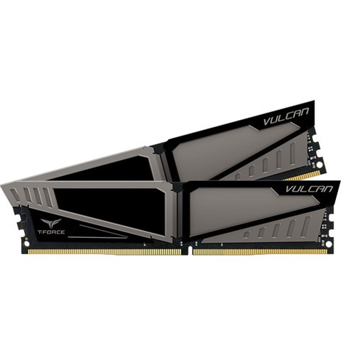 RAM KIT Team Group T-Force Vulcan K2 Grey / 2x8Gb / DDR4 / 2400MHz / CL14 / TLGD416G2400HC14DC01 /