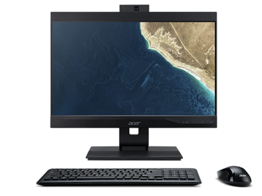 ACER Veriton Z4860G / 23.8'' FullHD IPS / Core i3-8100 / 8GB DDR4 / 2.0TB HDD / Endless OS / DQ.VRZME.004 /