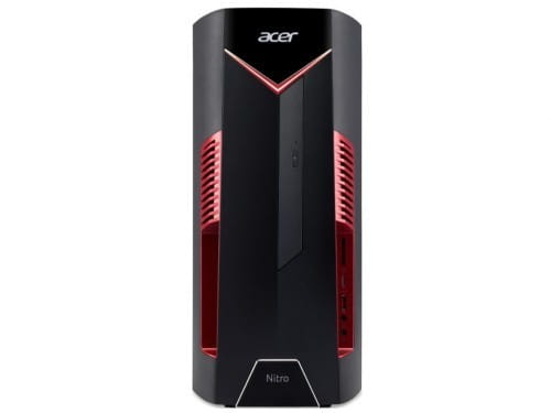 PC Acer Nitro 50-600 MT / i3-8100 / 8GB DDR4 RAM / 1.0TB HDD / NVIDIA GTX1050Ti 4GB Graphics / 500W PSU / Endless OS / DG.E0MME.014 /