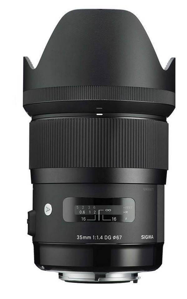Prime Lens Sigma AF 35mm f/1.4 DG HSM Art /