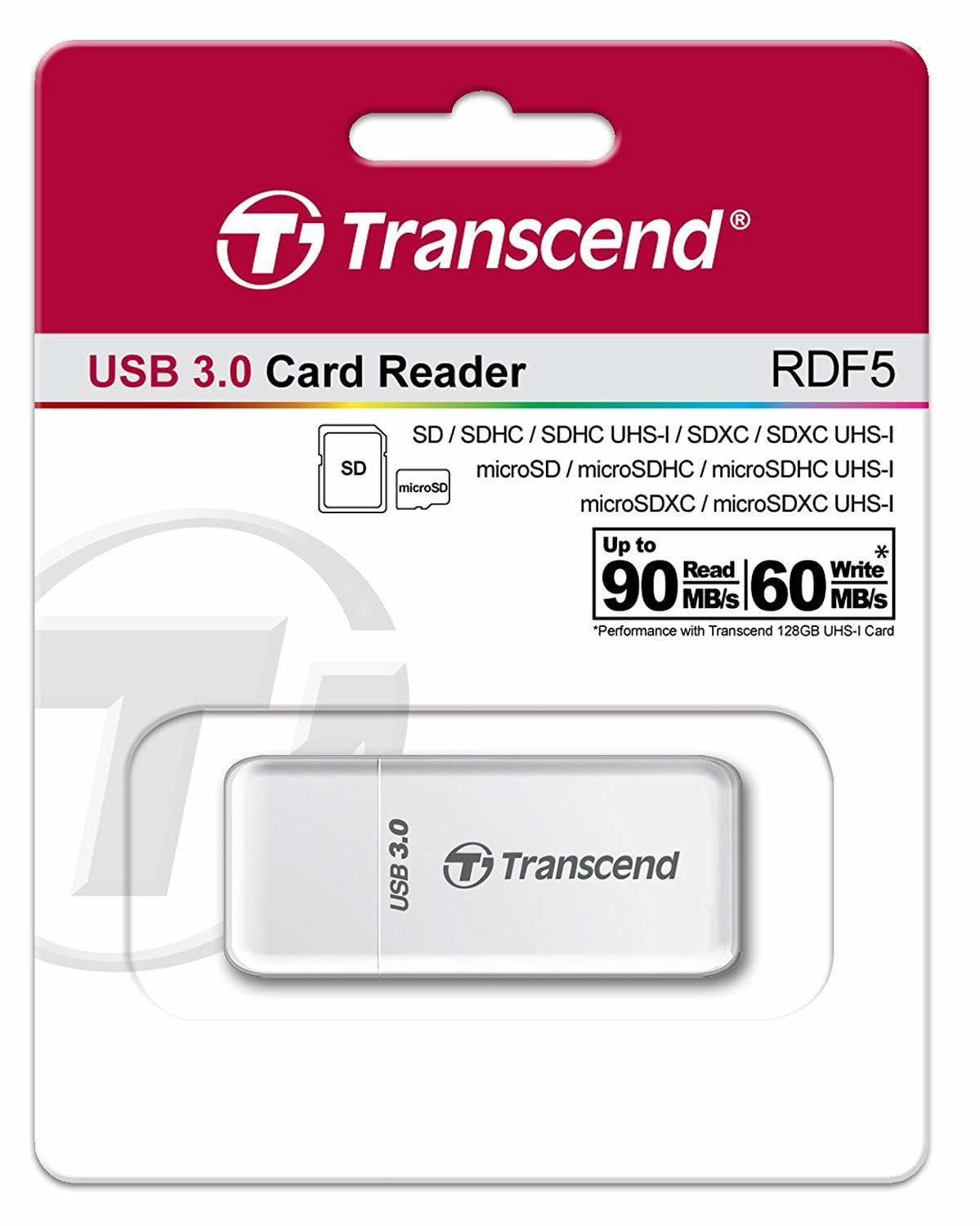 Card Reader Transcend TS-RDF5 / White