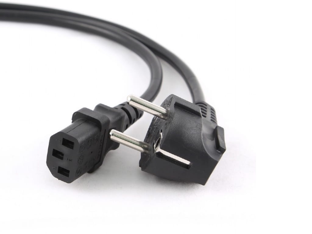 Power Cord Cablexpert PC-186-VDE / 1.8m / Black