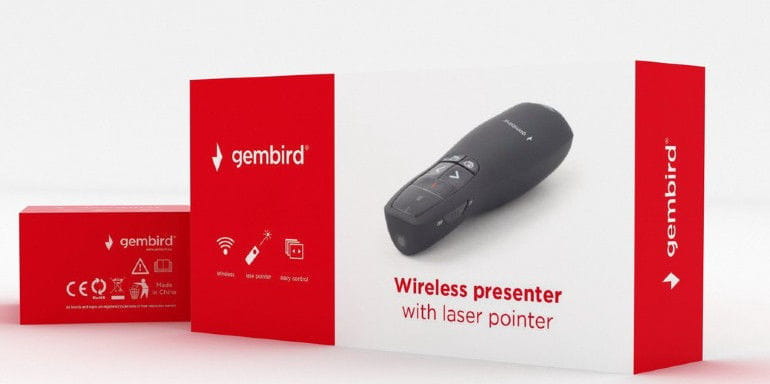 Presenter Gembird WP-L-02 / Wireless /