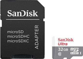 SanDisk Ultra microSDHC 32GB / SD adapter /