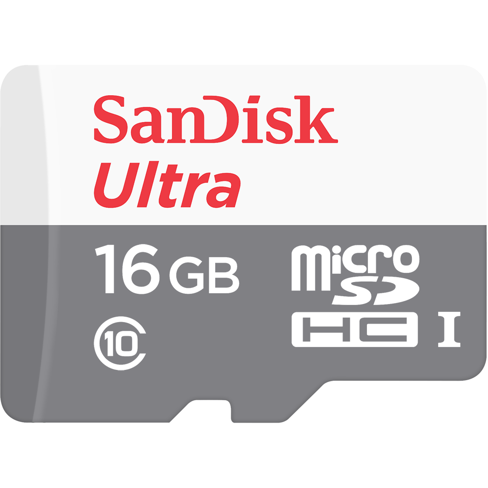 microSD SanDisk 16GB / SD adapter / Ultra 300x / SDSQUNS-016G-GN3MA /