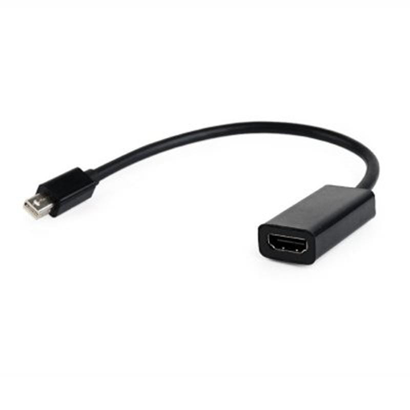 Adapter Cablexpert A-mDPM-HDMIF-02 / Mini DisplayPort to HDMI / Black