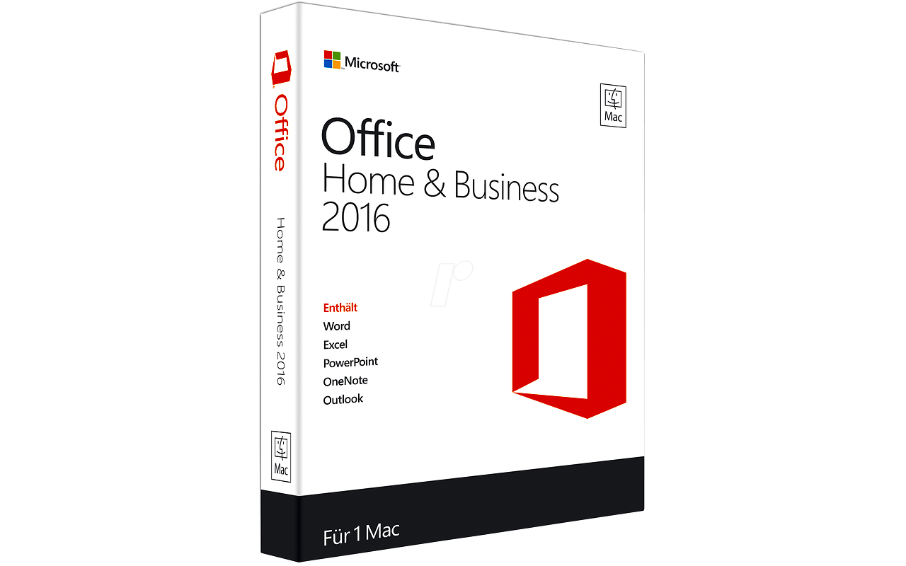 Microsoft Office for Mac Home Business 2016 /